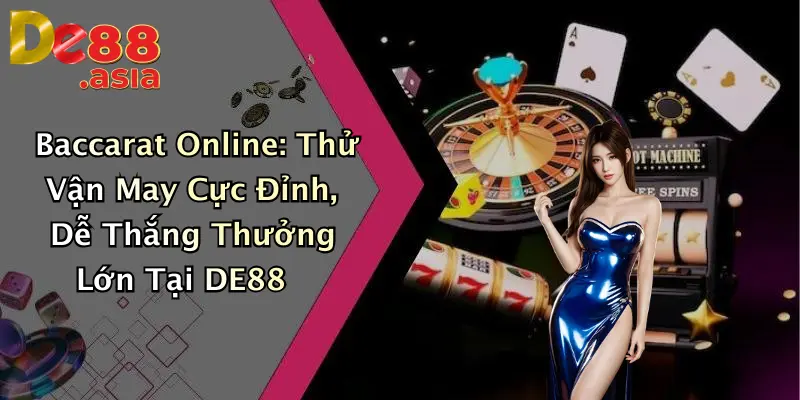 Baccarat Online: Thử Vận May Cực Đỉnh, Dễ Thắng Thưởng Lớn Tại DE88