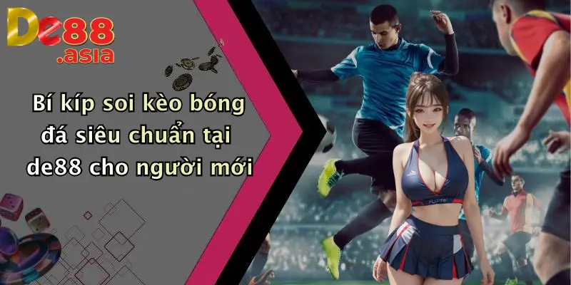 Bí kíp soi kèo bóng đá siêu chuẩn tại de88 cho người mới