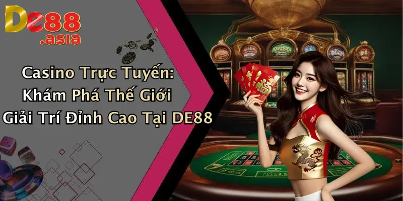 Casino Trực Tuyến: Khám Phá Thế Giới Giải Trí Đỉnh Cao Tại DE88