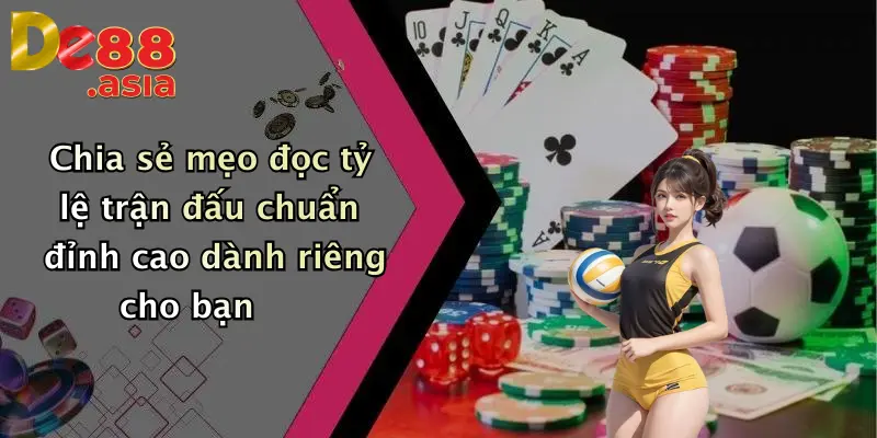 Chia sẻ mẹo đọc tỷ lệ trận đấu chuẩn đỉnh cao dành riêng cho bạn