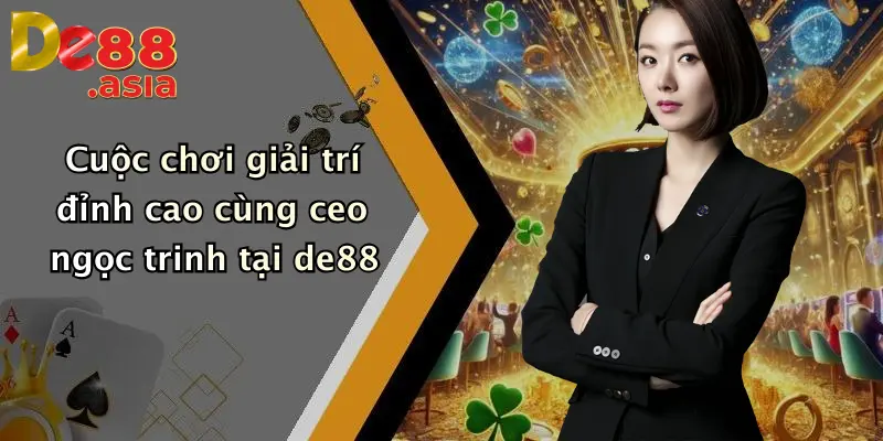 Cuộc chơi giải trí đỉnh cao cùng ceo ngọc trinh tại de88