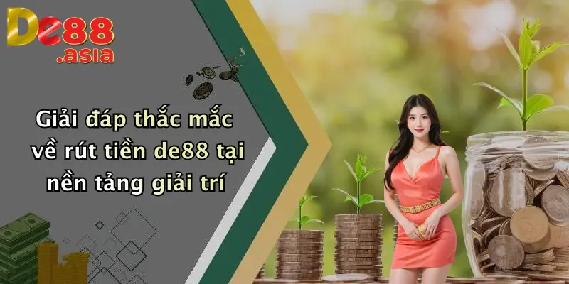 Giải đáp thắc mắc về rút tiền de88 tại nền tảng giải trí