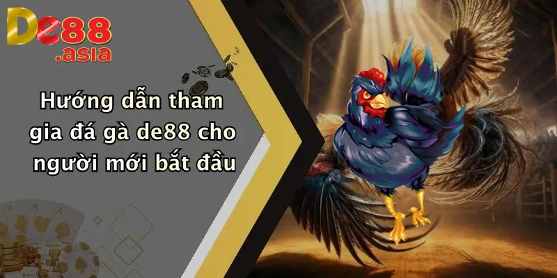 Hướng dẫn tham gia đá gà de88 cho người mới bắt đầu