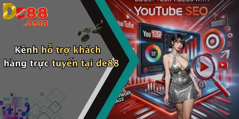 Kênh hỗ trợ khách hàng trực tuyến tại de88