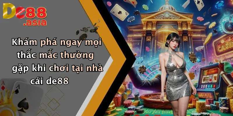 Khám phá ngay mọi thắc mắc thường gặp khi chơi tại nhà cái de88
