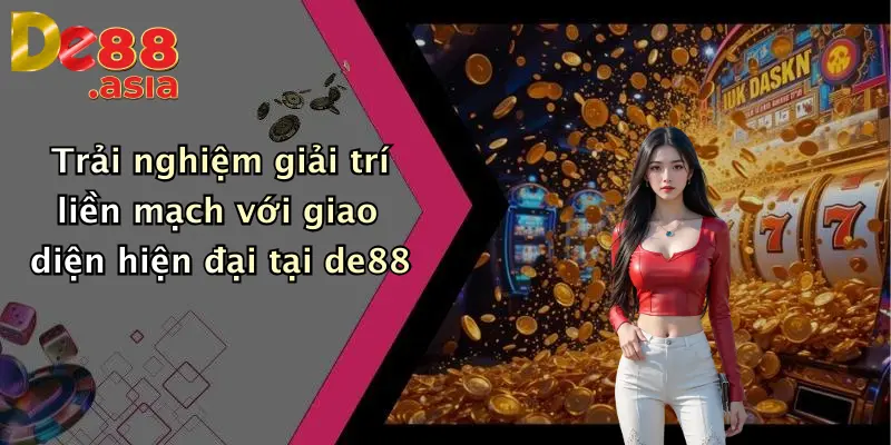 Trải nghiệm giải trí liền mạch với giao diện hiện đại tại de88
