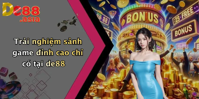 Trải nghiệm sảnh game đỉnh cao chỉ có tại de88