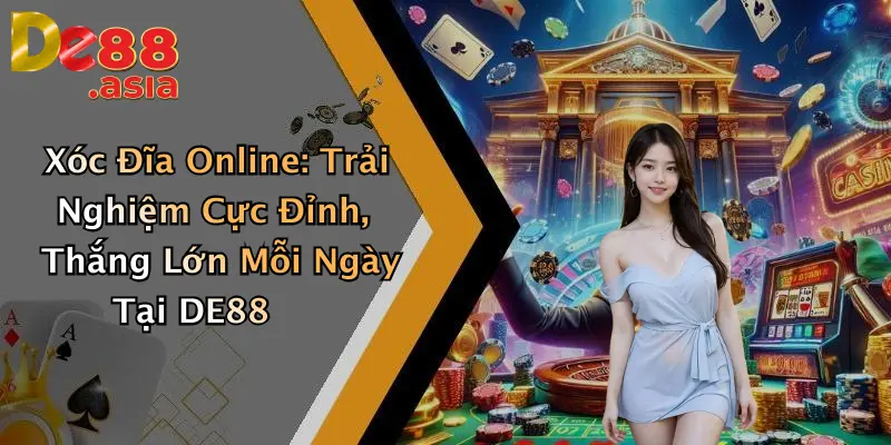 Xóc Đĩa Online: Trải Nghiệm Cực Đỉnh, Thắng Lớn Mỗi Ngày Tại DE88